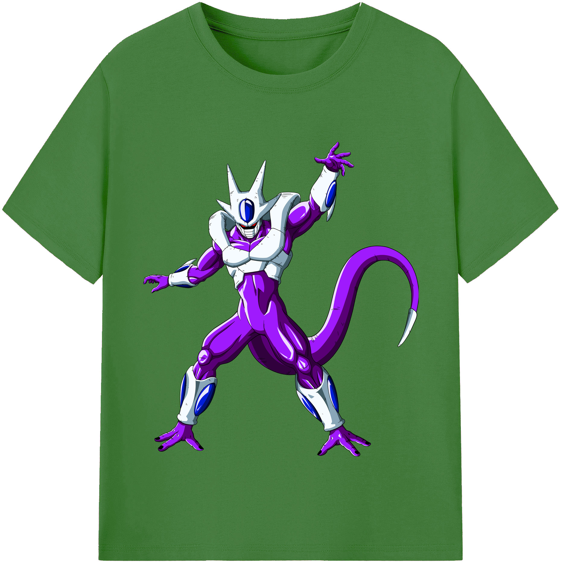 （画像用） ドラゴンボール クウラ DRAGON BALL Cooler Coora レディースカジュアルプリントTシャツ（綿100％）